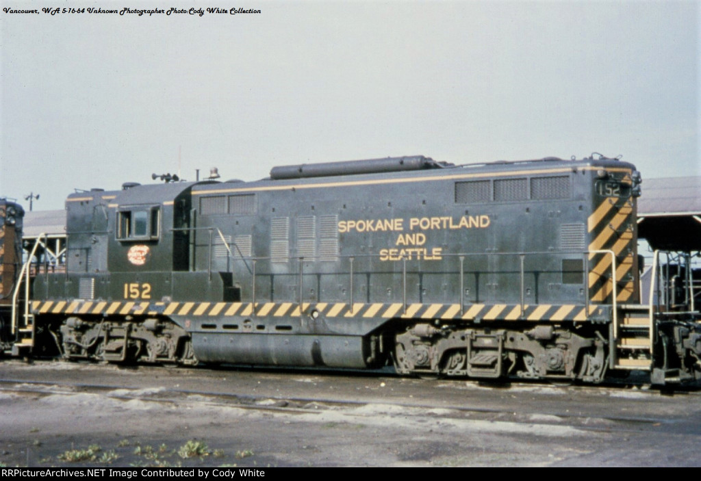 Spokane Portland and Seattle GP9 152
